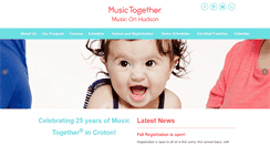 Desktop Screenshot of musictogethercoh.com